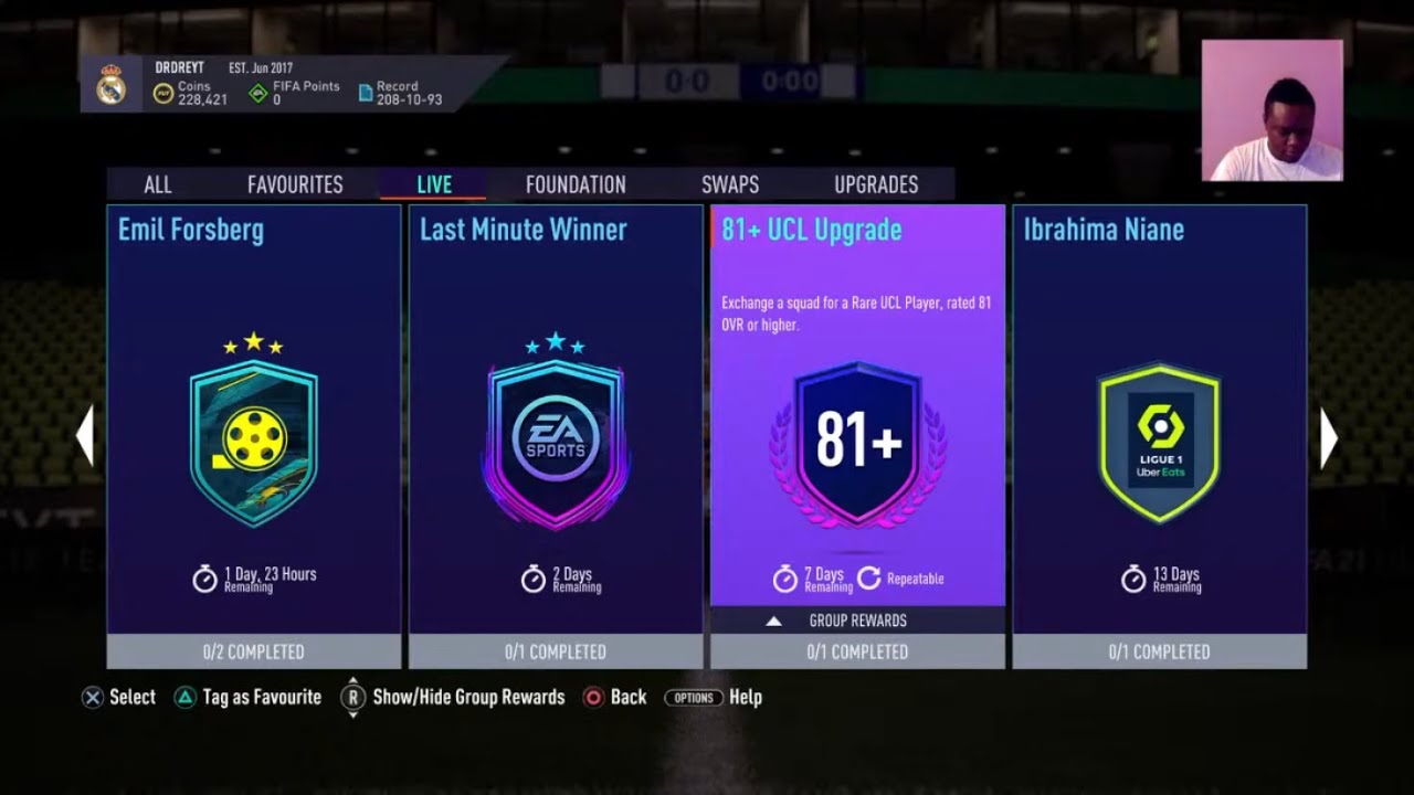 81 + UCL UPGRADE SBC - #EASPORTSFIFA #FIFA21 #RTG