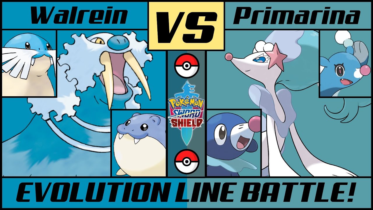 PRIMARINA vs WALREIN | Evolution Line Battle