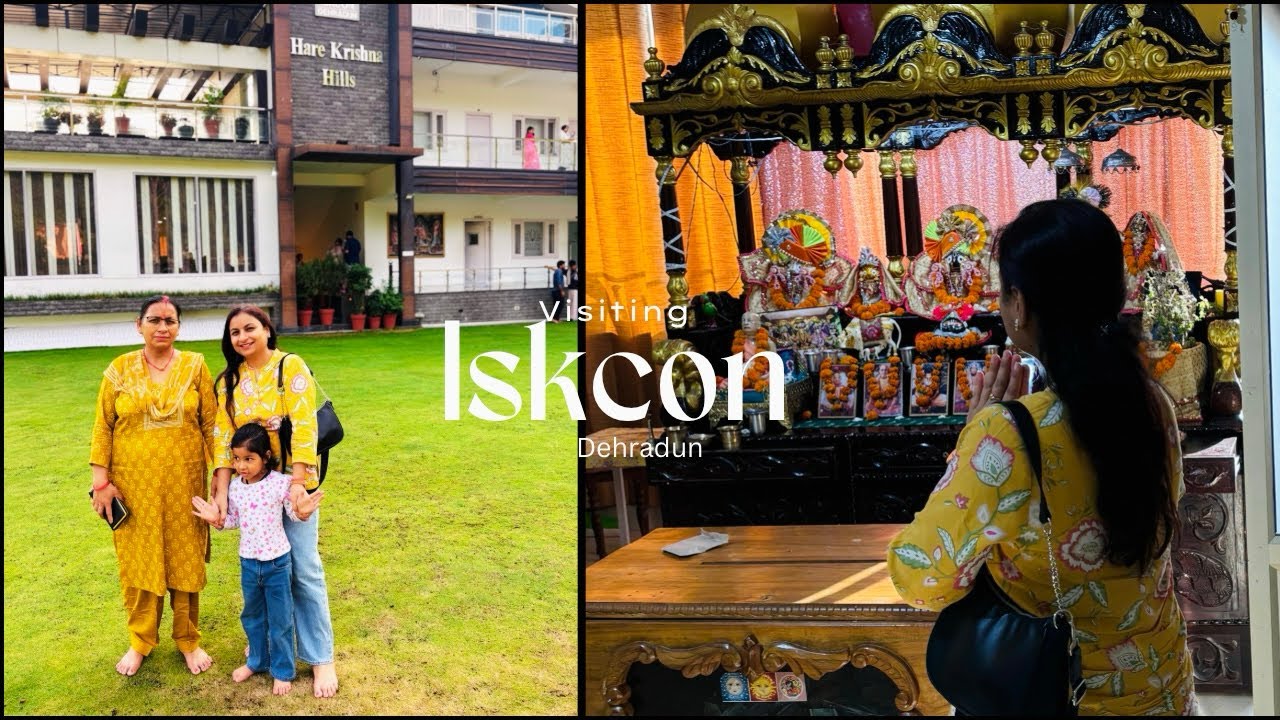A visit to ISKCON | Dehradun ISKCON ke darshan| Hare Krishna