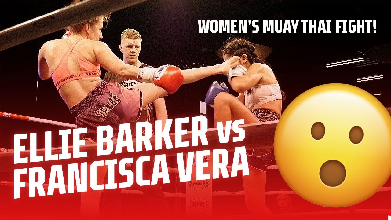 CRAZY FEMALE MUAY THAI FIGHT! 😲 Ellie Barker vs Francisca Vera | SuperShowDown | Full Fight Replay