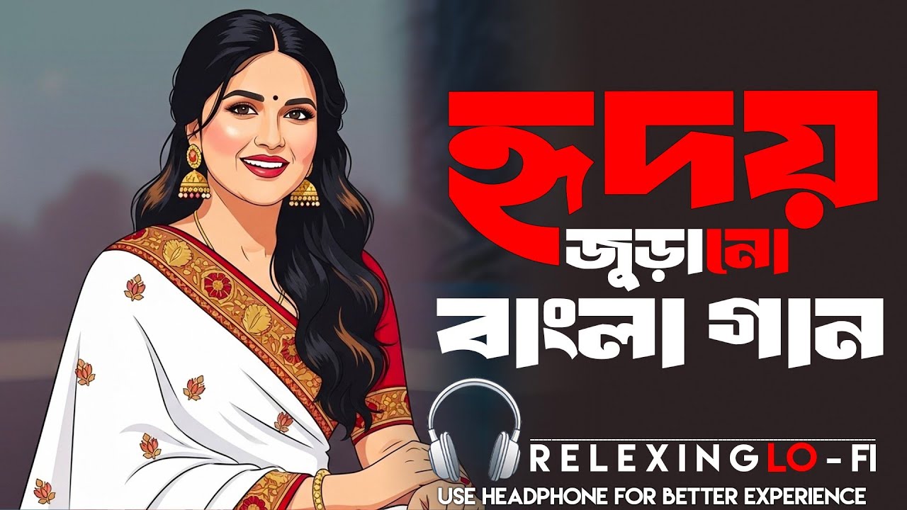 হৃদয় জুড়ানো বাংলা Lo-Fi Jukebox | Peaceful Bengali Songs for Study,Chill & Relax | Lofi Vibes 2026