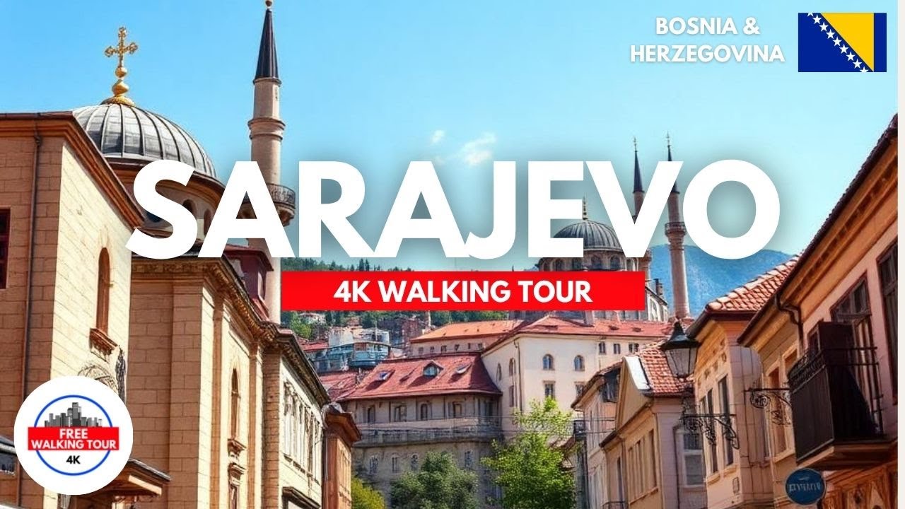 Sarajevo, Bosnia & Herzegovina - Walking through Europe's Richest Islamic City! | 4K/60FPS