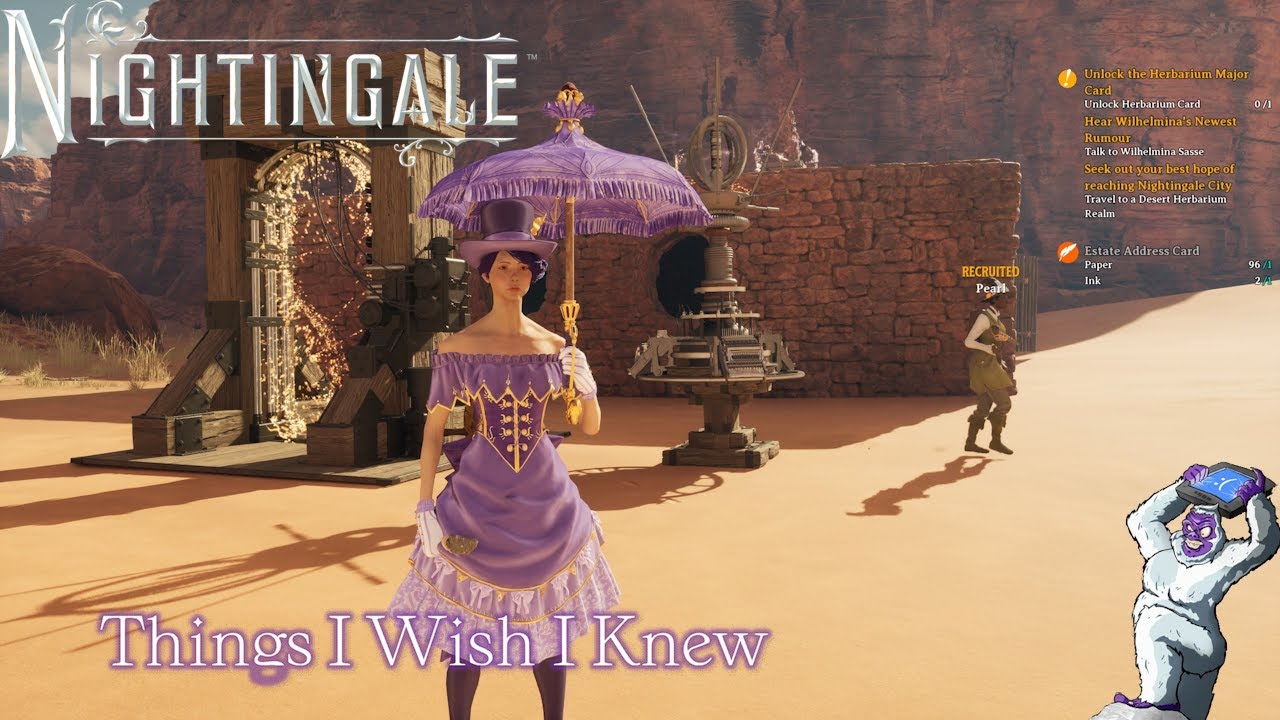 Things I wish I Knew - Nightingale