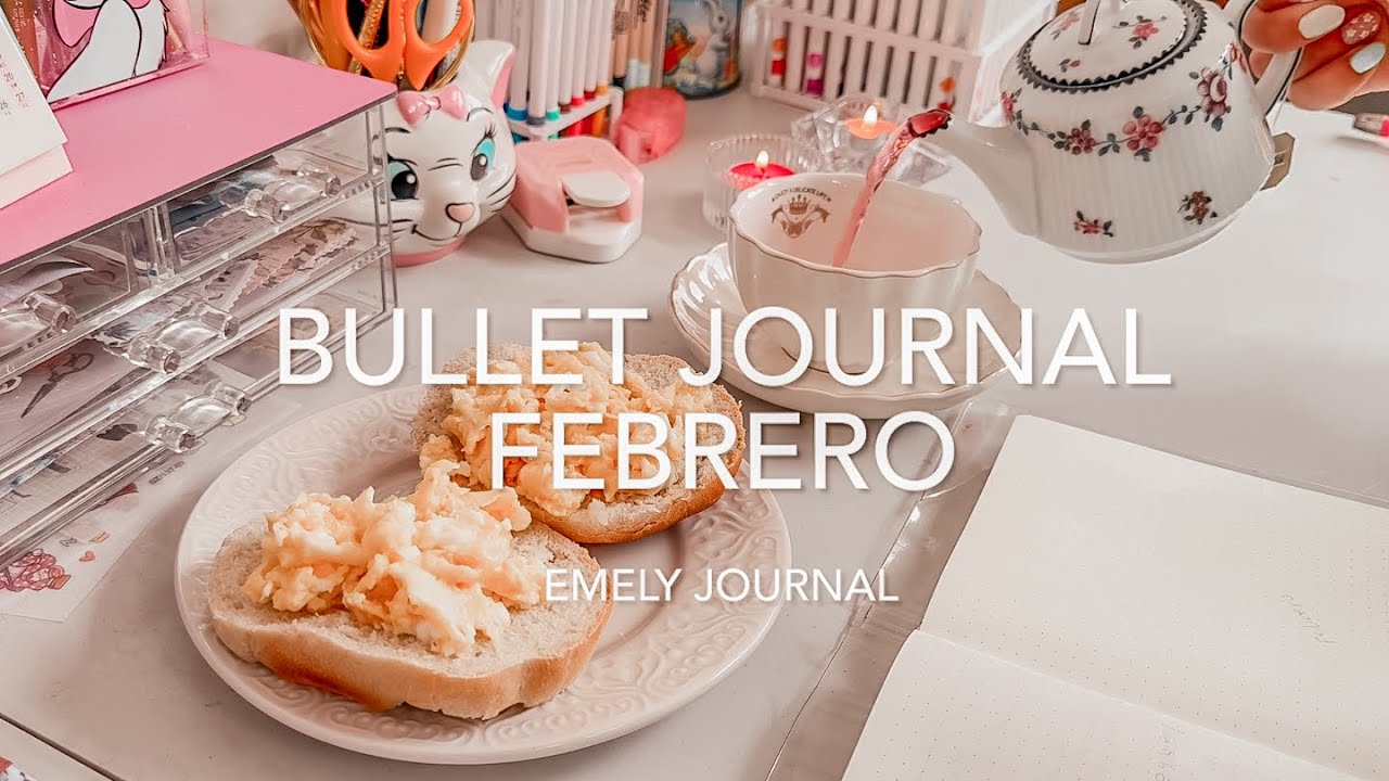 Bullet journal - Febrero 🌿📚👒