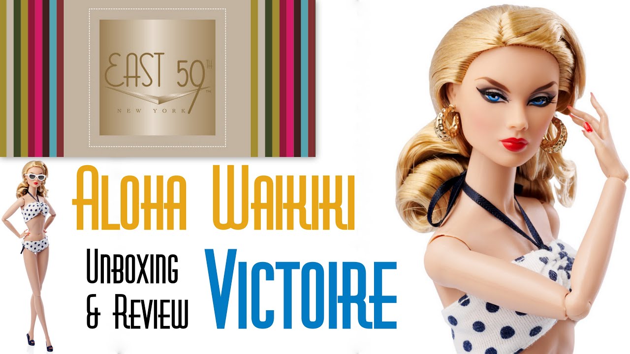 🌺 ALOHA WAIKIKI VICTOIRE ROUX EAST 59TH BASIC DOLL 👑 EDMOND'S COLLECTIBLE WORLD 🌎 UNBOXING & REVIEW