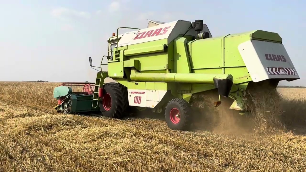 Claas Dominator 106 Árpa aratás 2023