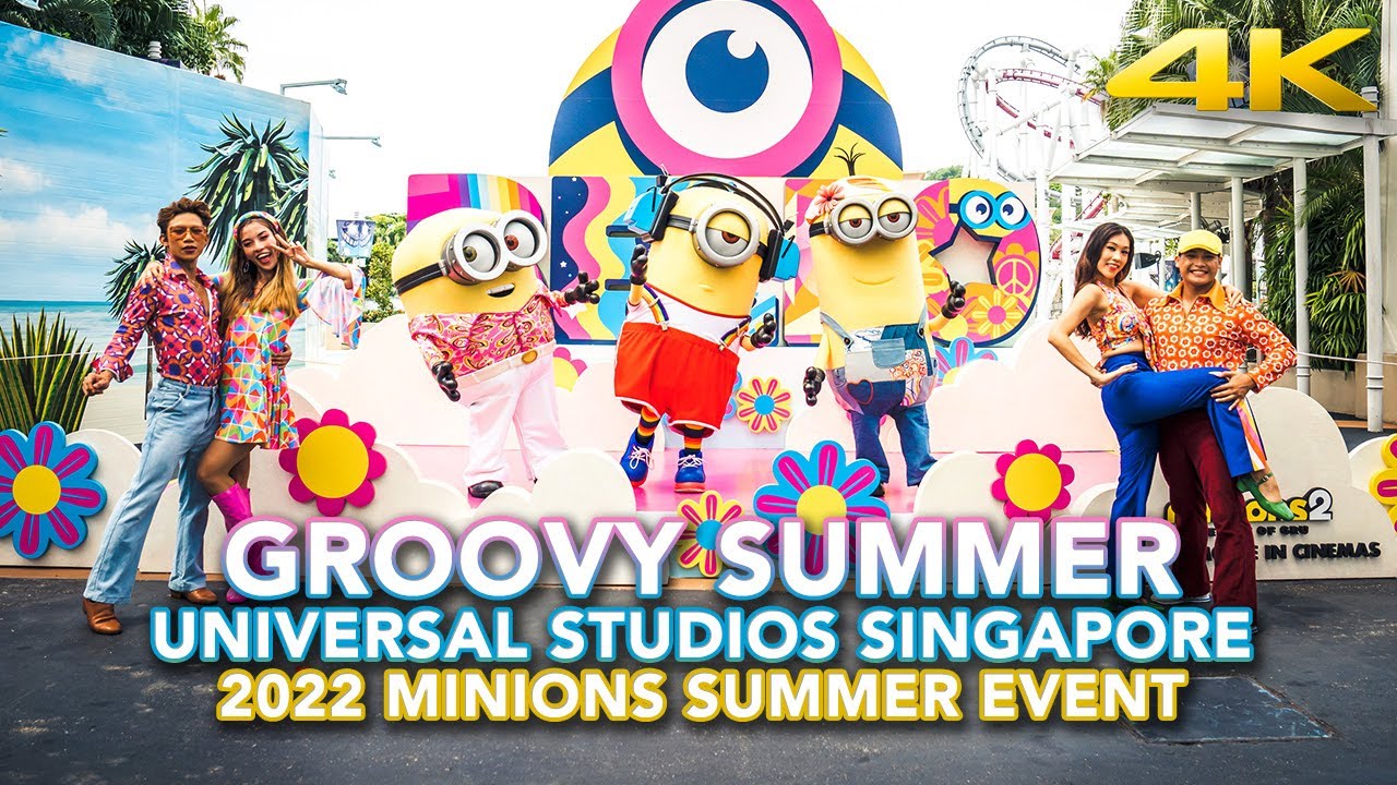 Universal Studios Singapore Groovy Summer 2022 Minions event