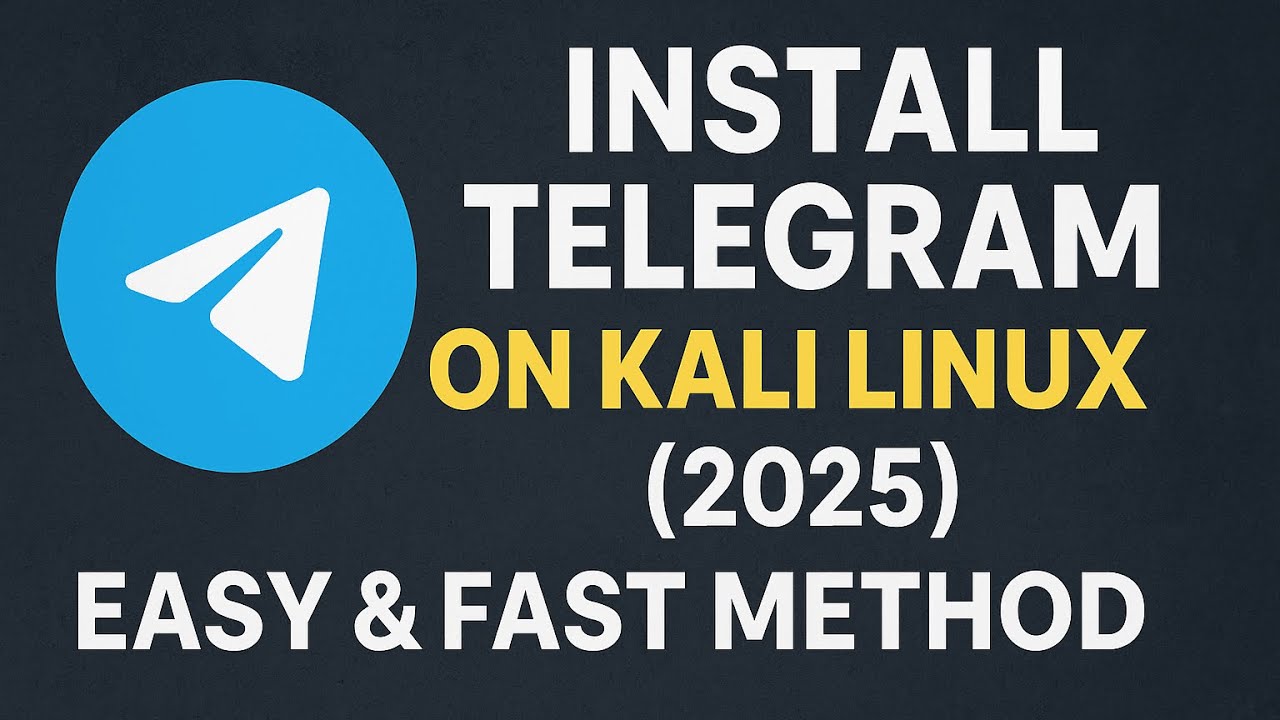 Install Telegram on Kali Linux (2025) | Easy & Fast Method.
