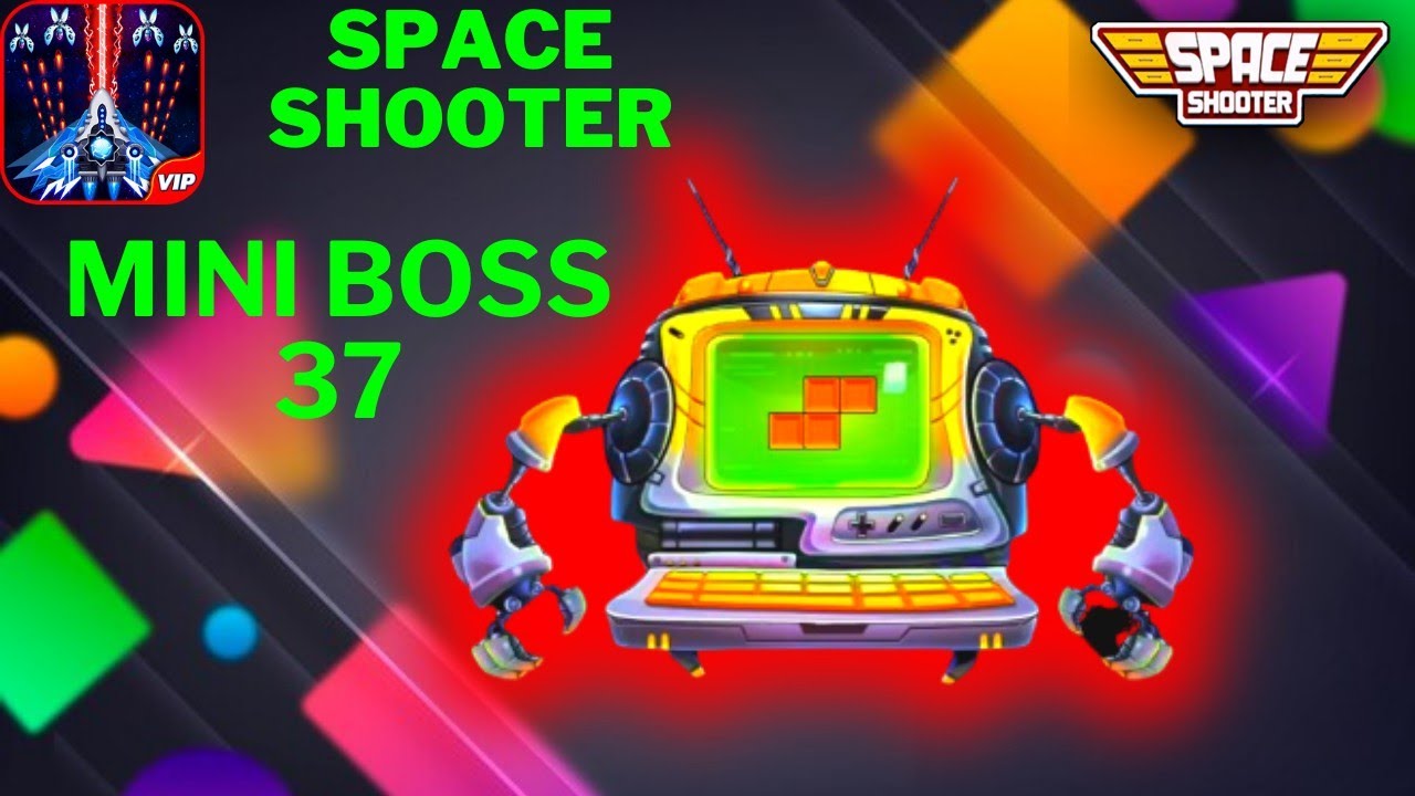 Space Shooter Galaxy Attack New Mini Boss 37 | Level 37-3 By Zambario Gamers