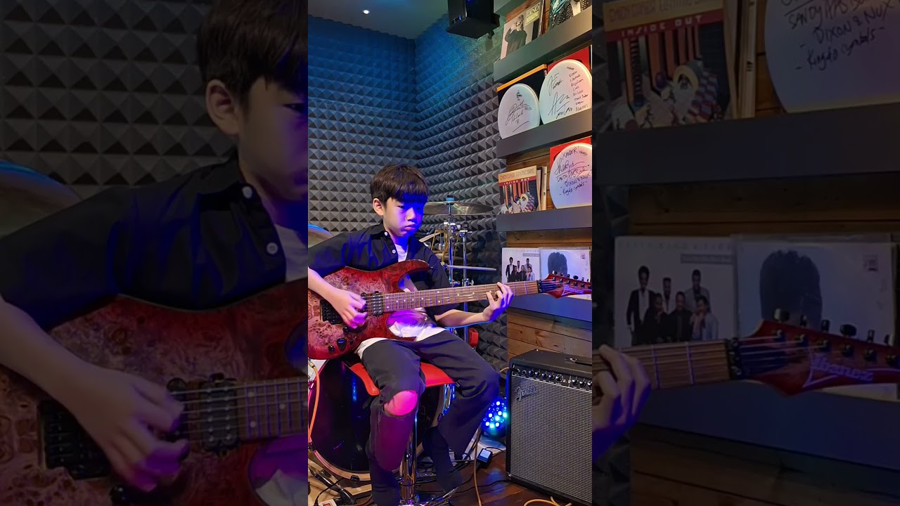 SAMMY SIMORANGKIR - KANGEN - Music Everywhere - Guitar Cover by Redd (10 yo) - Studio Session_Part 2
