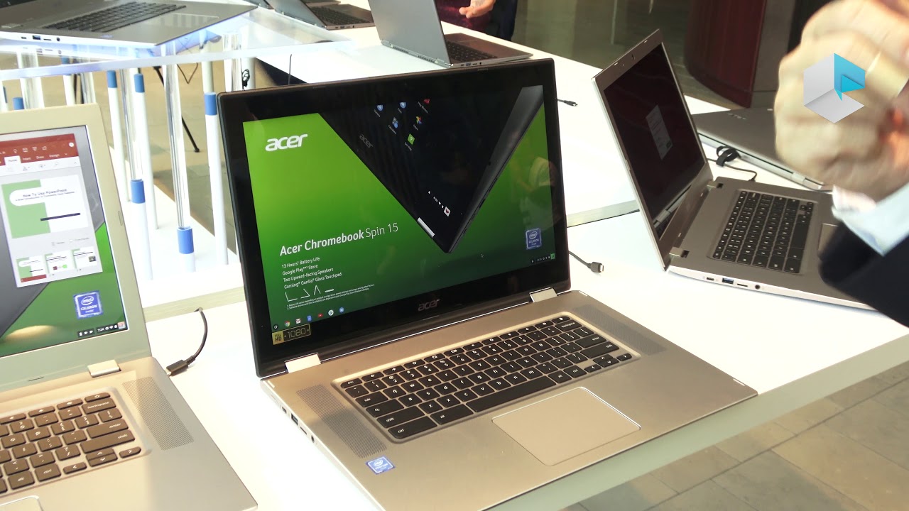 Acer Chromebook Spin 15 (CP315), first 15.6-inch convertible Chromebook and Chromebook 15 (CB315)