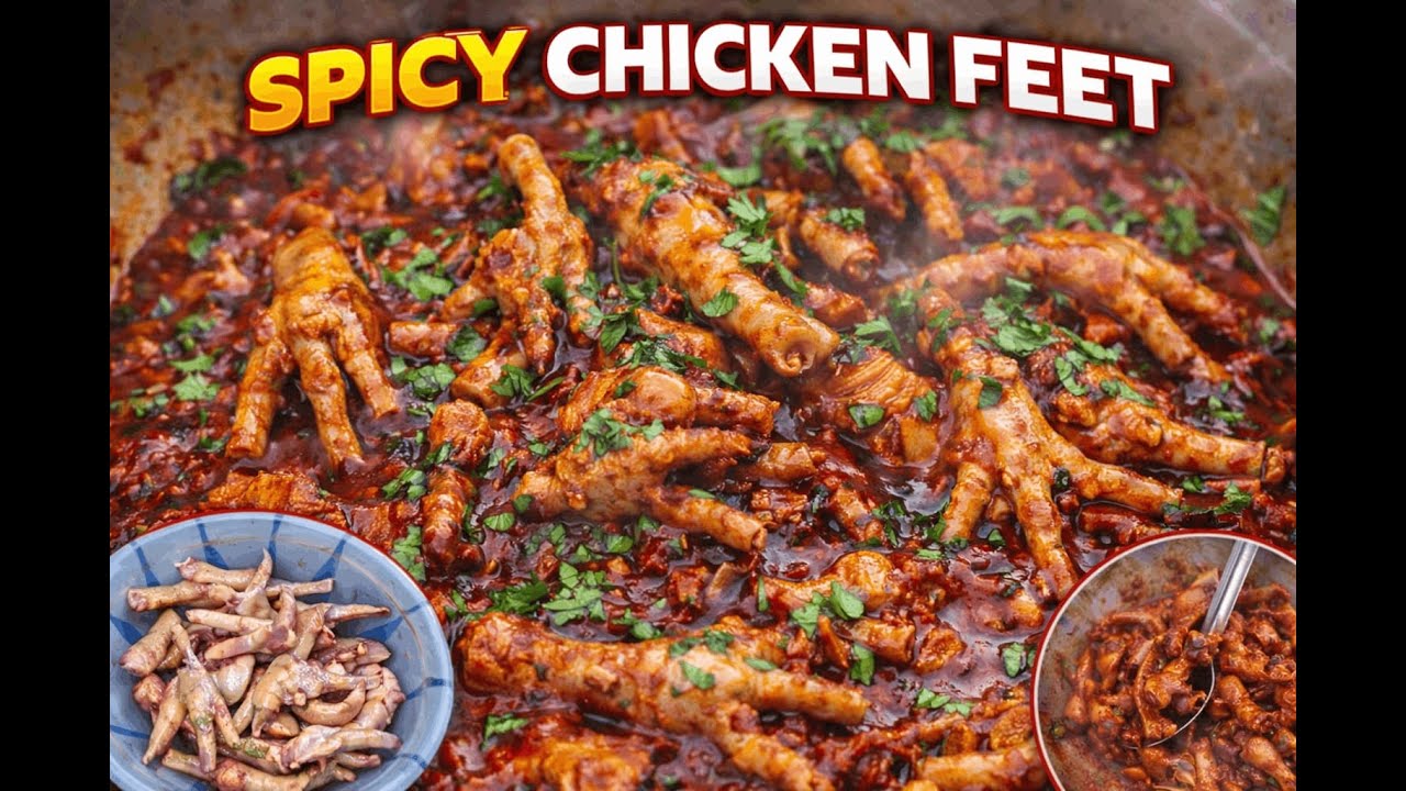 Murgi ke Panje Recipe | Spicy Chicken Feet Curry | Nonveg Hub India