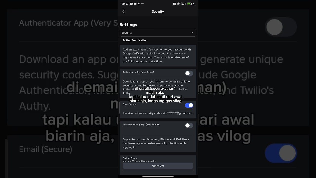 Cara Mematikan Verif Roblox