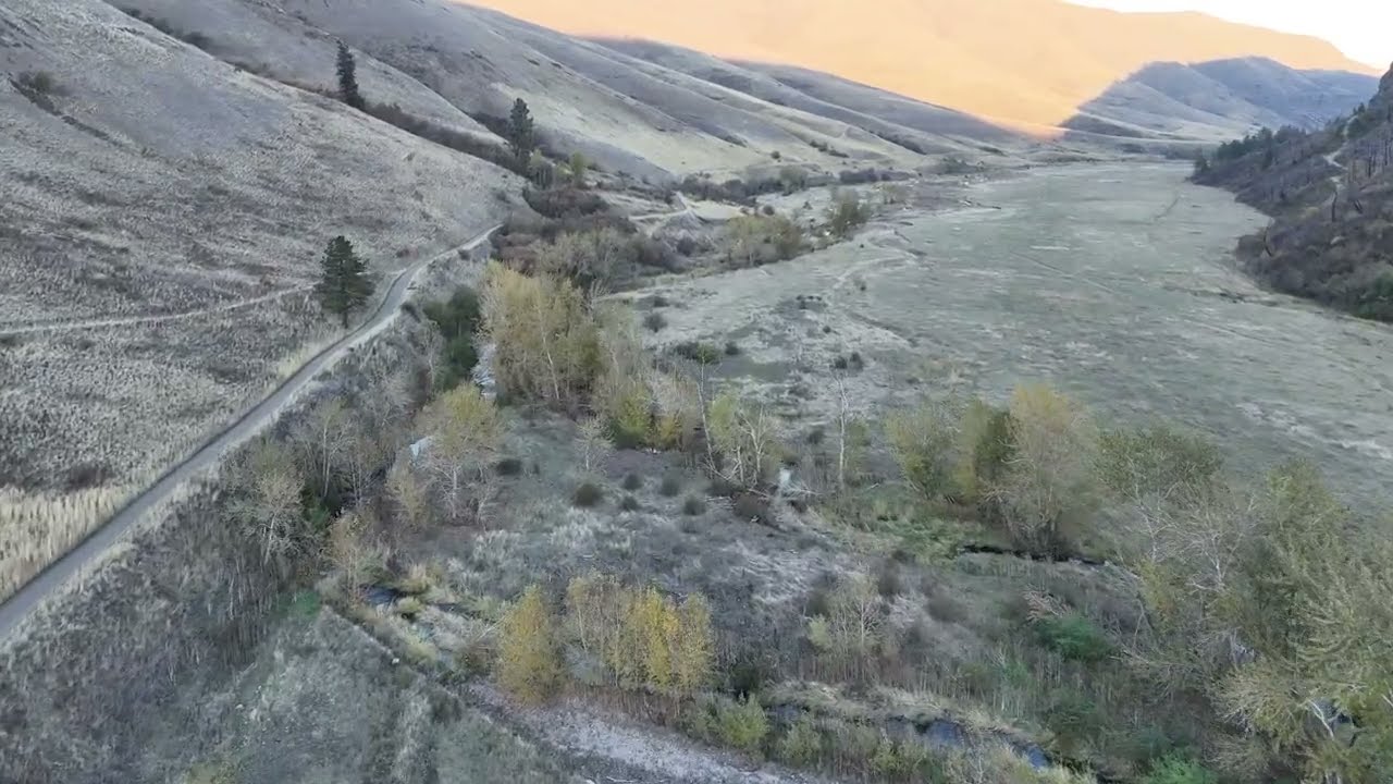 Flying B Ranch Kamiah Idaho aerial video