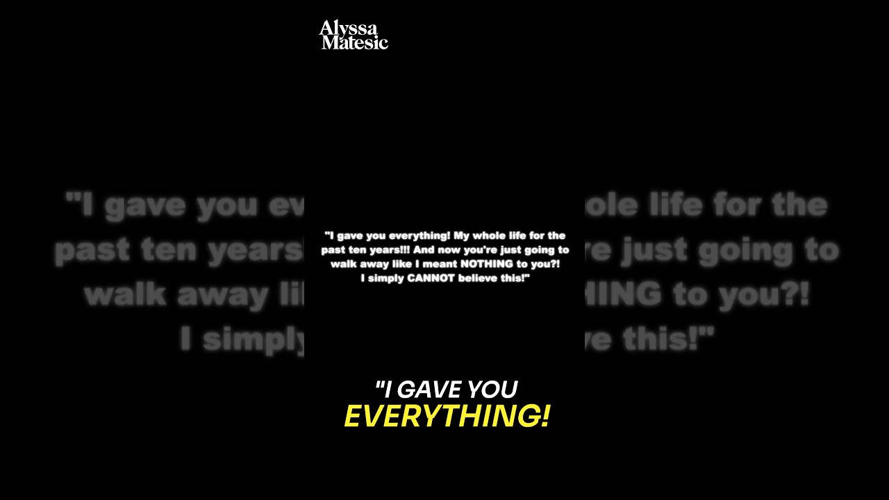 Melodramatic dialogue