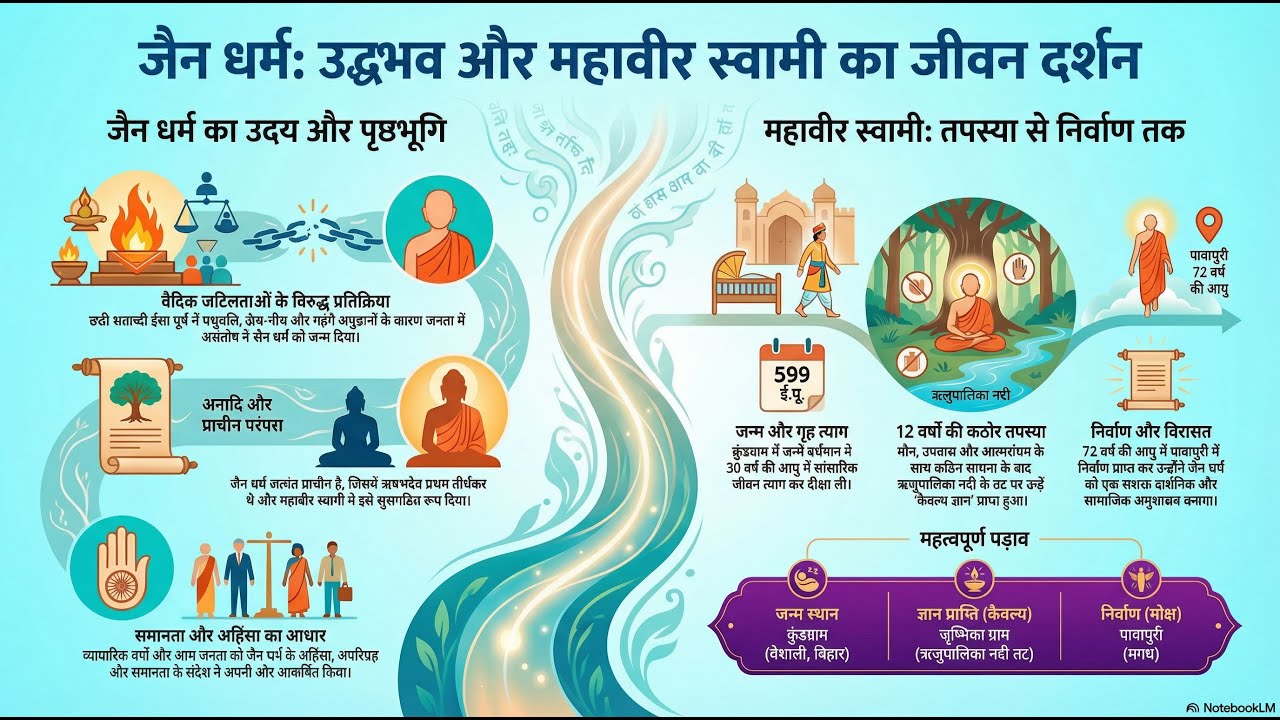 जैन धर्म का उद्भव एवं महावीर स्वामी का जन्म | प्राचीन भारत | UPSC Notes