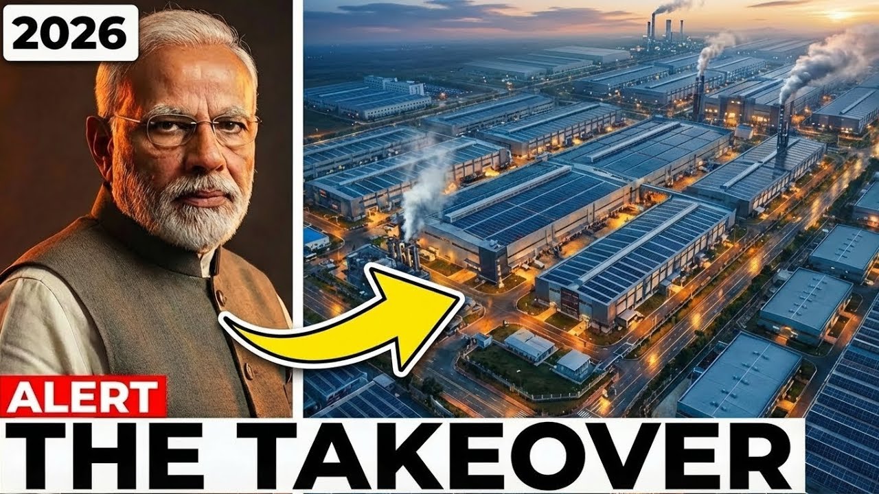 India&rsquo;s $100 Billion Plan to Destroy China&rsquo;s Manufacturing Empire Forever!