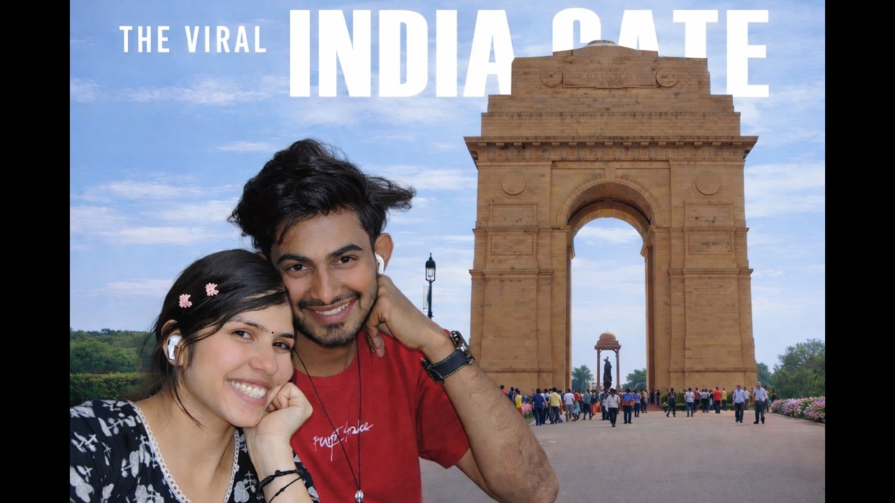 India Gate Evening Walk | Delhi Vlog 🇮🇳✨