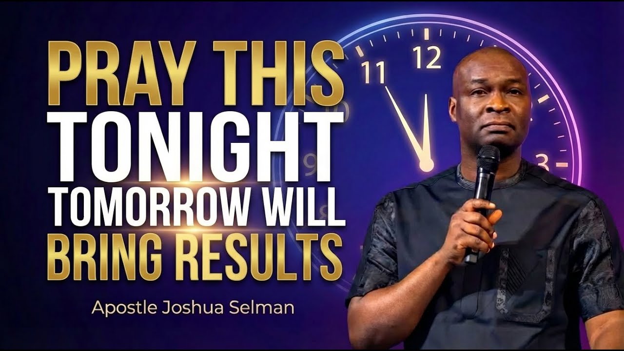 PRAY THIS TONIGHT — TOMORROW WILL BRING RESULTS | Apostle Joshua Selman