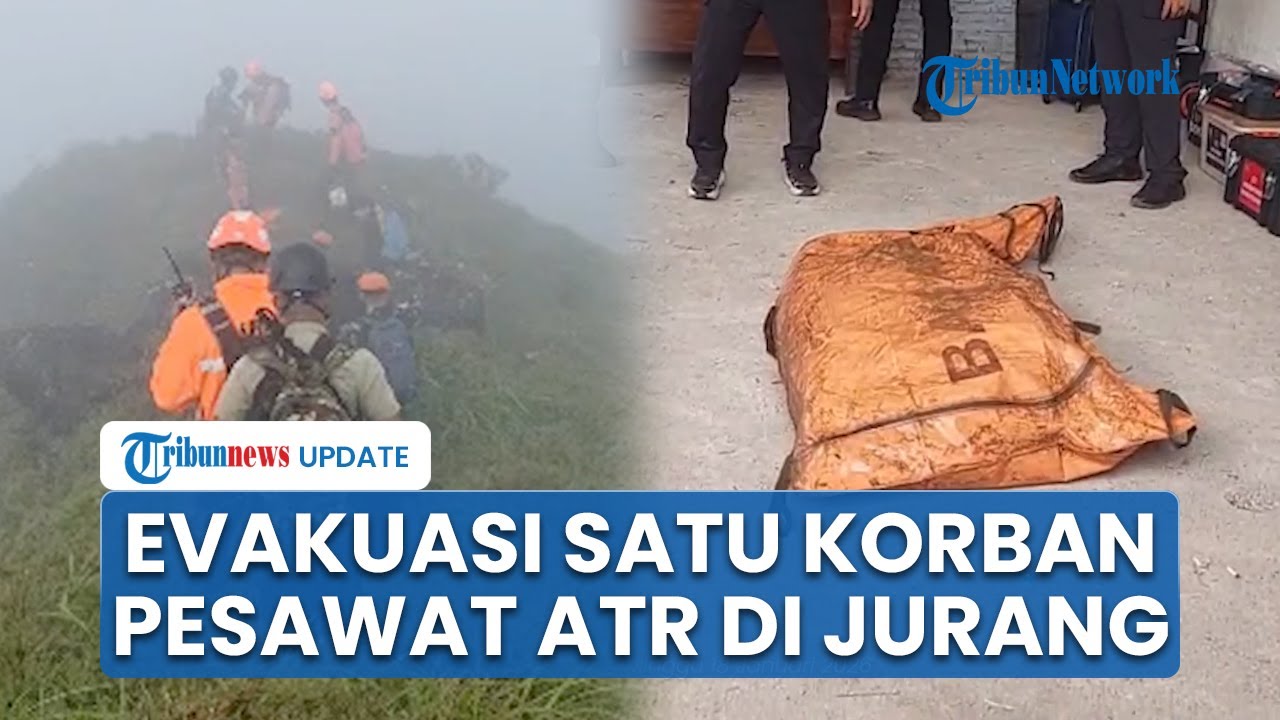 30 Personel SAR Evakuasi Satu Korban Pesawat ATR di Jurang Bulusaraung, Dipimpin Warga Lokal