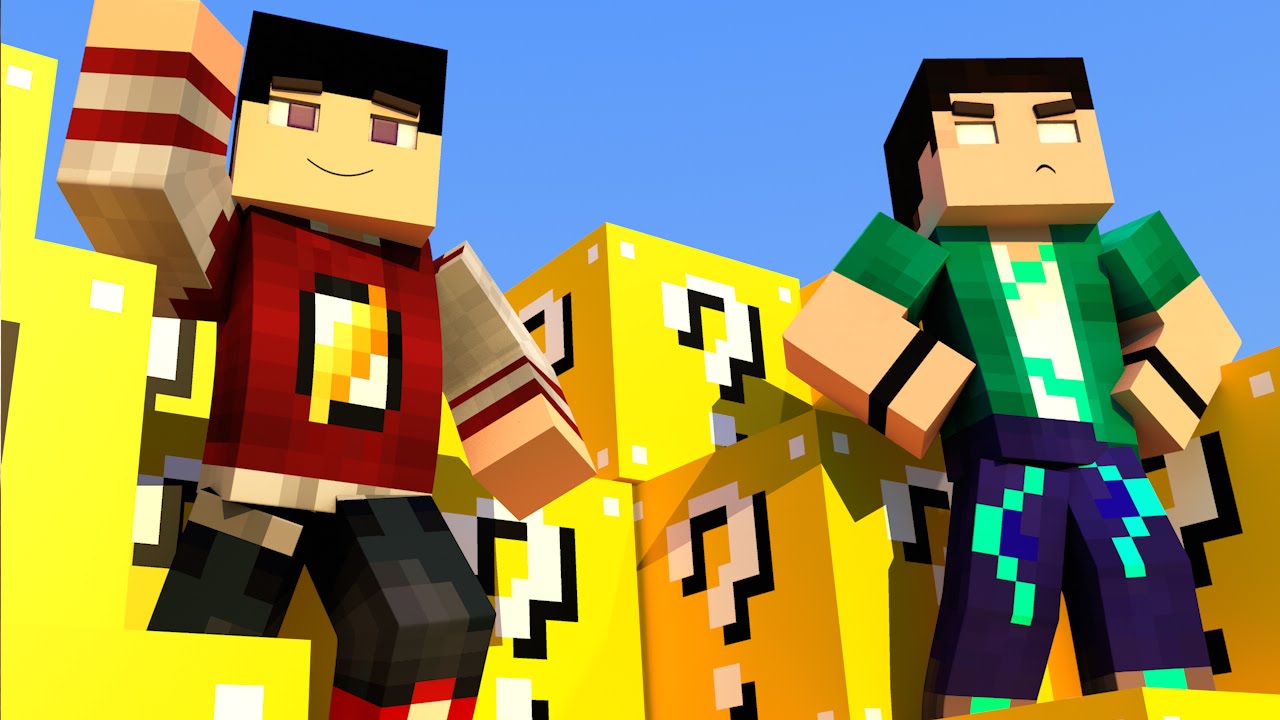 Minecraft - Sky Wars com Lucky Block Mod!! - #1 COMEÇO ÉPICO!