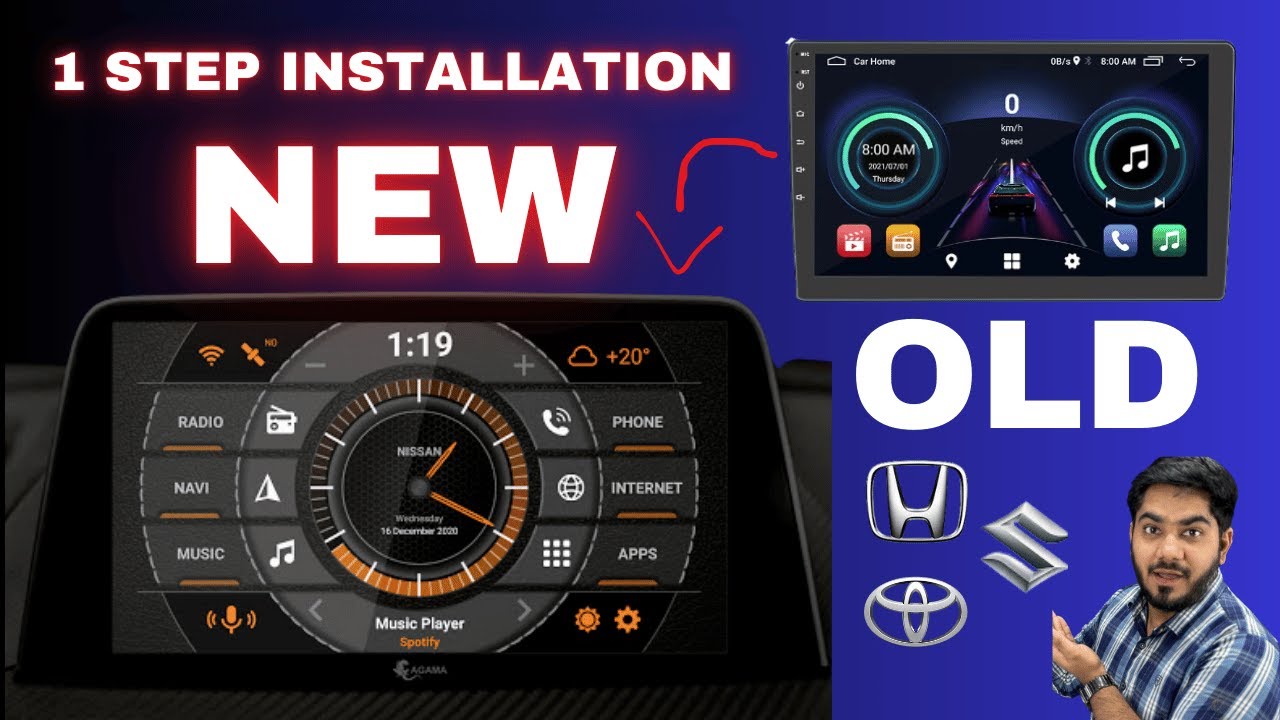 UPGRADE YOUR CAR ANDROID AUDIO SYSTEM | WITH AGAMA LAUNCHER