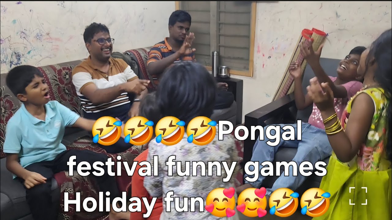 #Pongal festivel games #Part #2 #kids fun #funny family #Holiday fun🥰🥰🤣🤣🤣🤣🤣