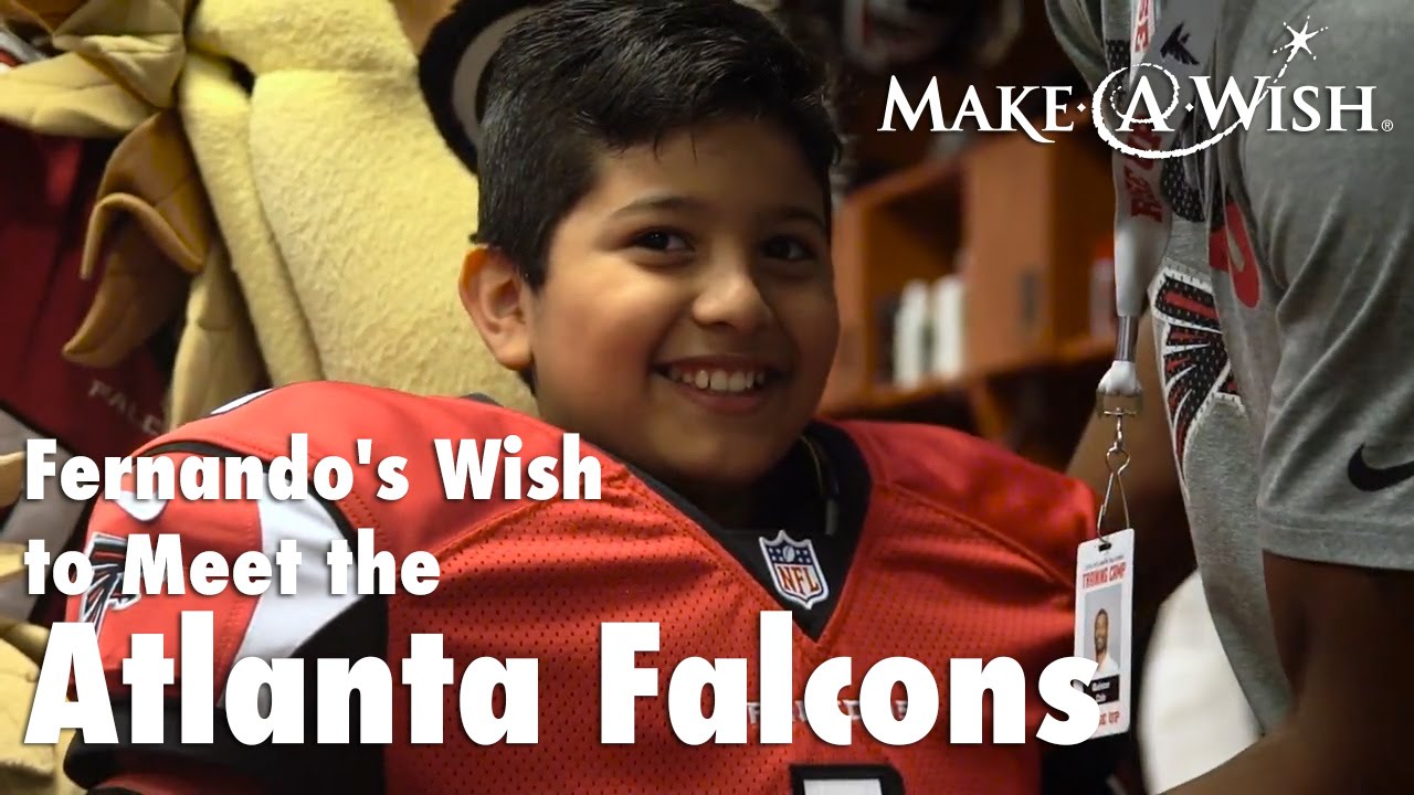 Fernando's Wish to Meet the Atlanta Falcons