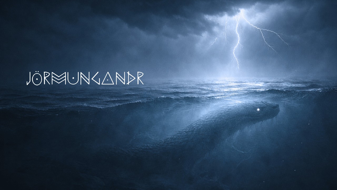 JÖRMUNGANDR 🐍 Old Norse Viking Music | Norse Mythology 🎵 (LYRICS + SUBTITLES)