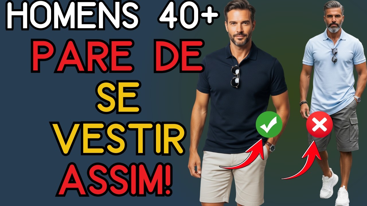 Os Melhores Looks Casuais para Homens Acima dos 40: Edição de Verão | Moda Masculina 40+