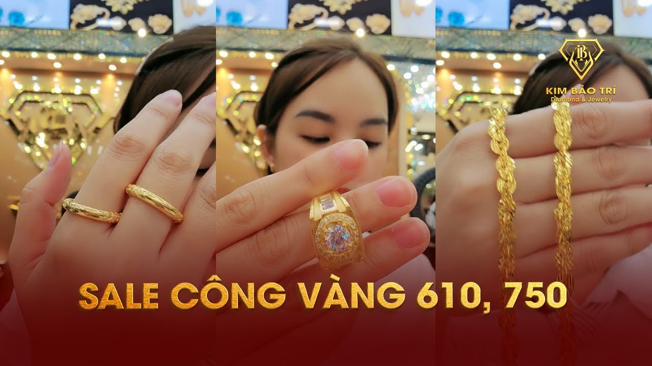 Trang Sức Vàng 610QP, Tiệm Vàng Kim Bảo Trí - 179 Tân Hương 