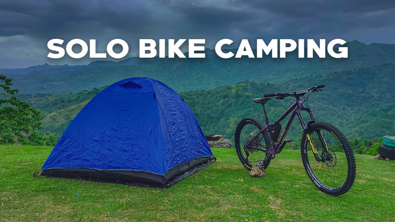 Solo Bike Camping | Bikepacking and Downhill Ride