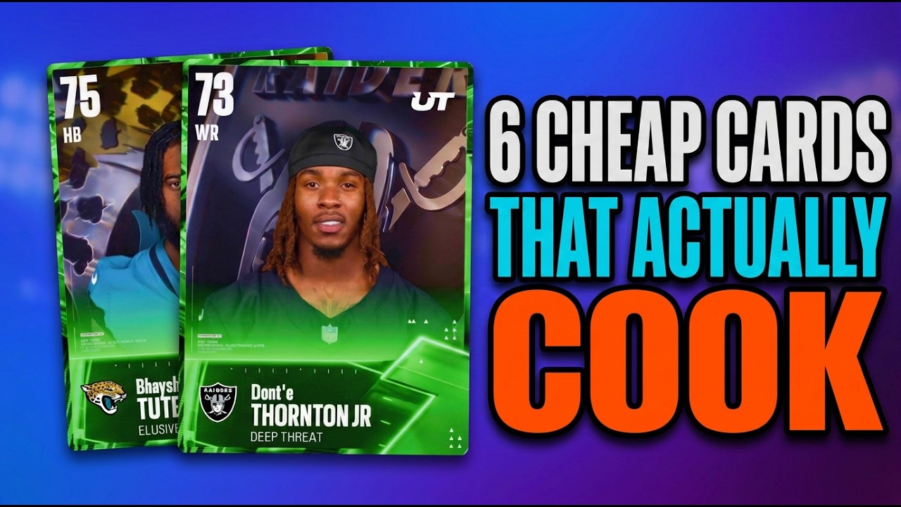 Я распродал всё из своего инвентаря ради этих 6 бюджетных монстров в Madden 27