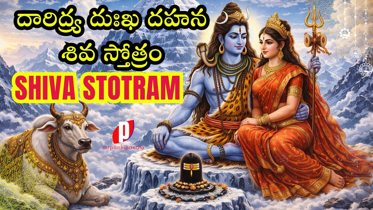 Shiva Sthuti  For Multi Benefites #devotional #shiva #mantram #bhakti #mrparikipandla #sthuthi
