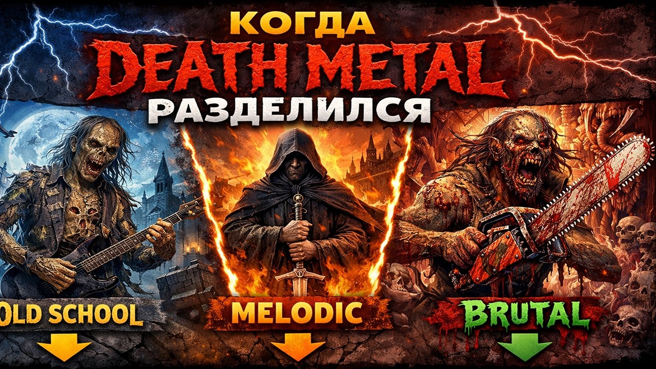 Когда death metal разделился