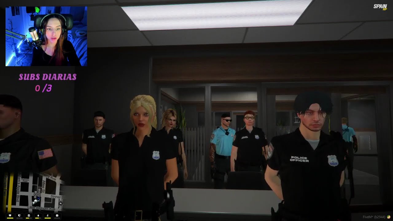 Segundo día en la academia de policía. Clara Álvarez #2 #SpainRp