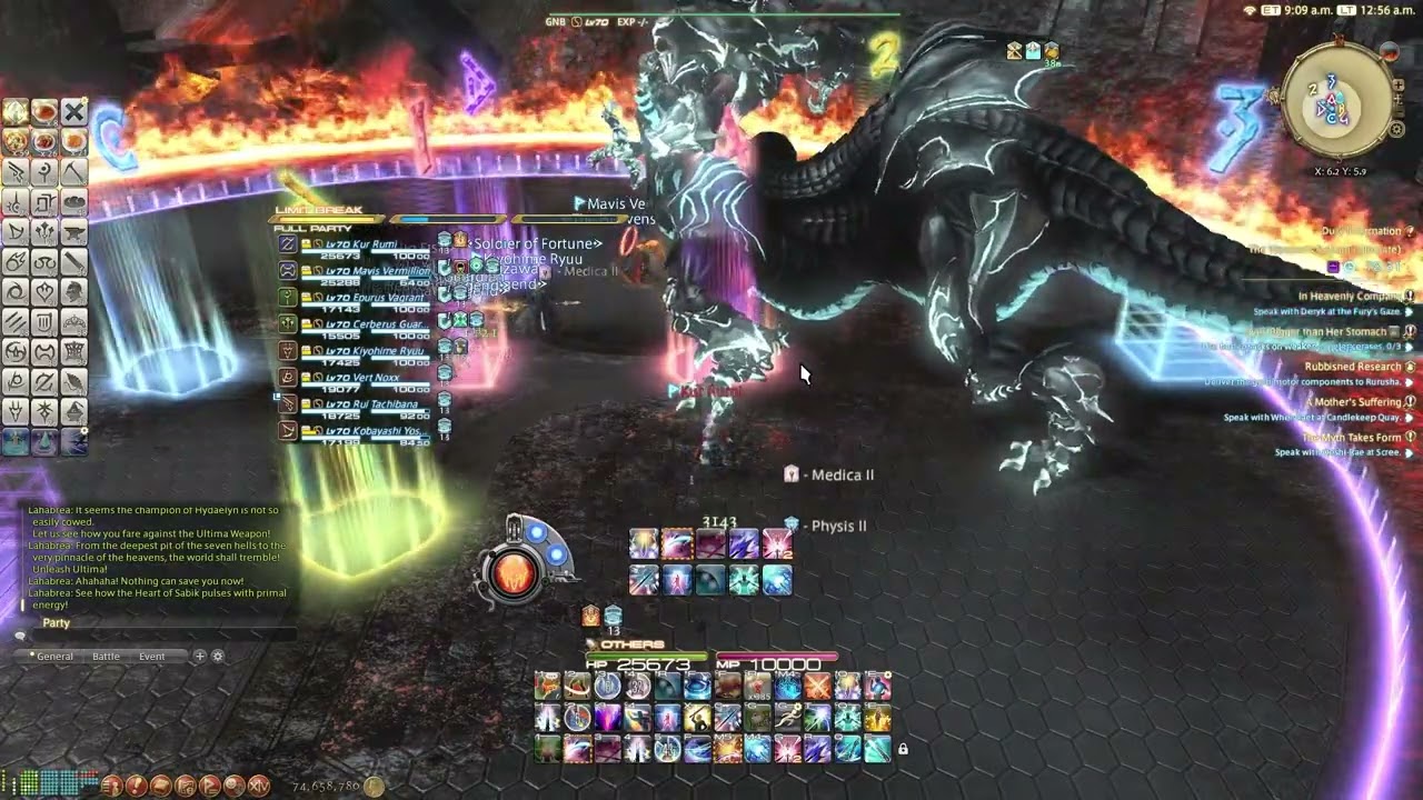 UWU GNB OCE PF Clear ST POV Endwalker