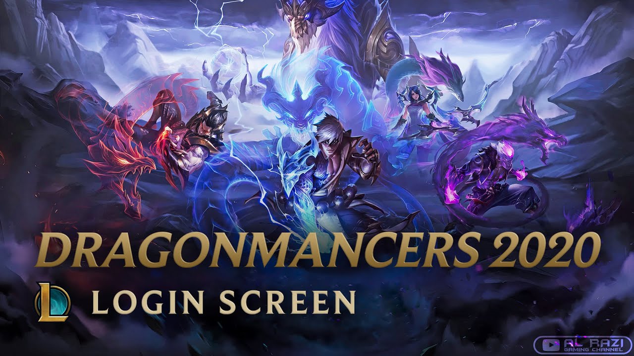 Dragonmancers 2020 | Dragonmancer Theme | Login Screen | Animated 4K 60fps - League of Legends