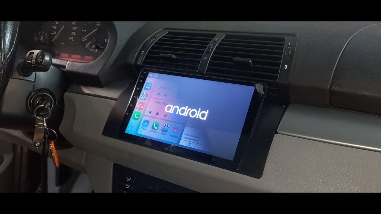 Cómo instalar android auto radio en bmw x5 e53