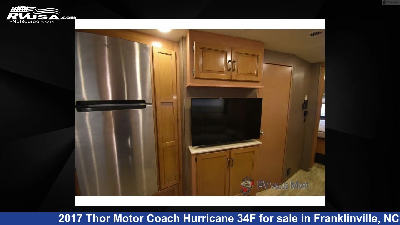 Spectacular 2017 Thor Motor Coach Hurricane Class A RV For Sale in Franklinville, NC | RVUSA.com