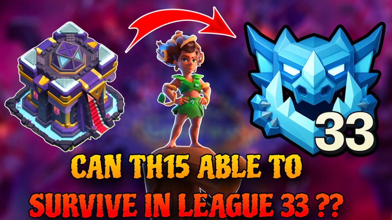 Режим мастера 🔥 | лига 33 th15 против th17 ⚔️..!!!! сможет ли th15 выжить в лиге 33??