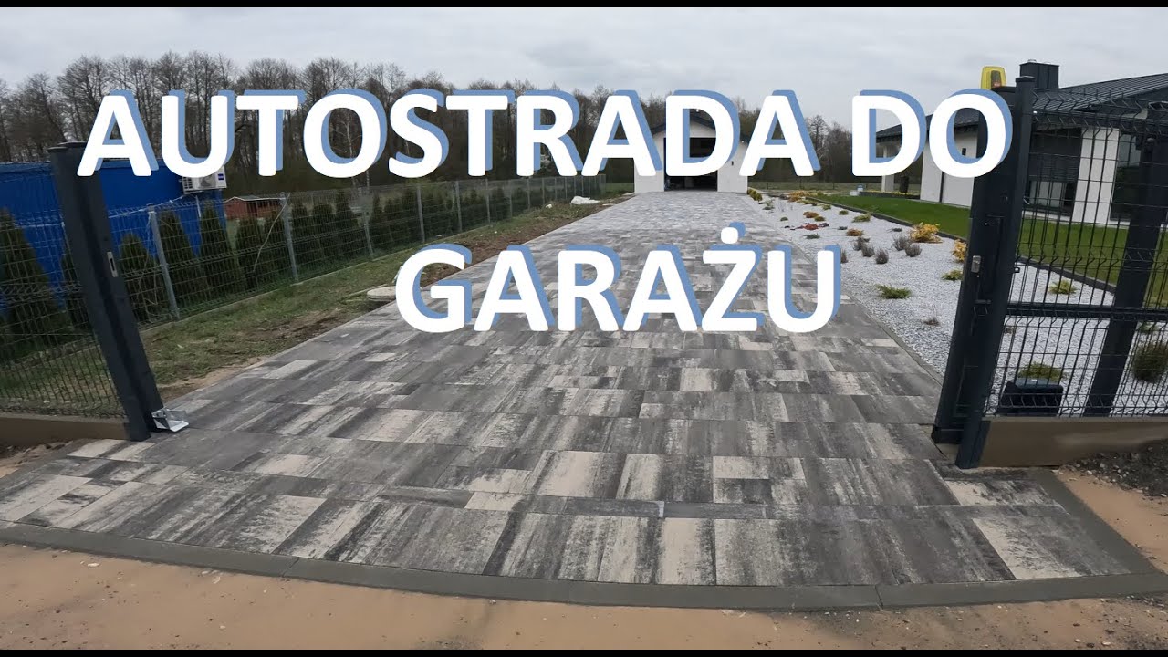 Jak wygląda autostrada z kostki do garażu 👷‍♂️🚧👊😉👌 #brukarzbydgoszcz #brukarz #paving #skidsteer