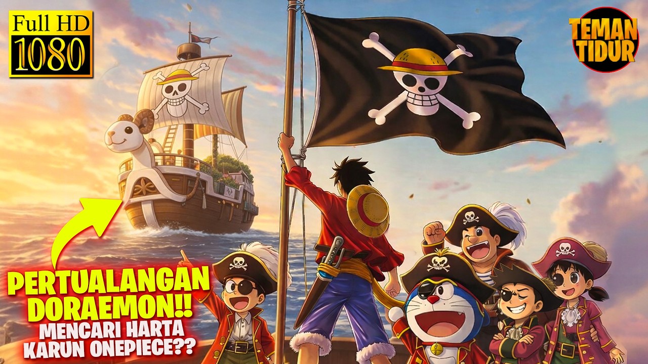LET'S GO‼️KITA CARI BERSAMA-SAMA HARTA KARUN ONEPIECE??‼️ - ALUR CERITA DORAEMON THE MOVIE