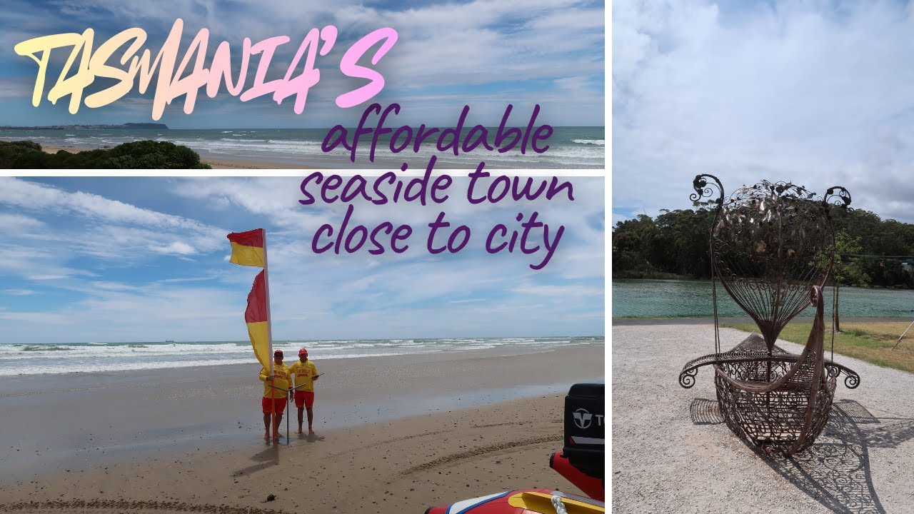 Tasmania's best kept secret? Affordable town on the beach close to a city...