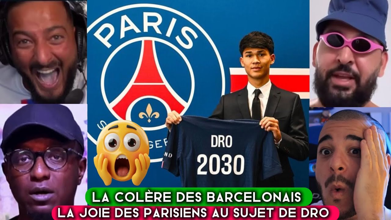 🚨😱 ACTU PSG : OFFICIEL, DRO FERNANDEZ REJOINT LE PARIS SAINT GERMAIN / LA COL&Egrave;RE DES BARCELONAIS 