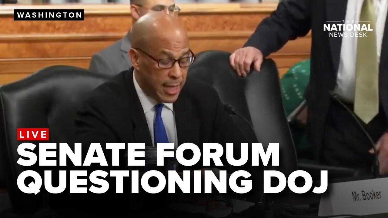 LIVE: Senate Democrats question DOJ over Epstein investigation and rule of law