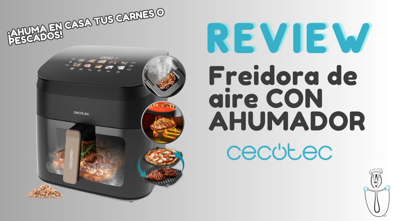 🔥 Cecofry&Grill Smokin' 8500 🍳 ¿La mejor freidora de aire con grill y ahumador? 💨 | Review completa