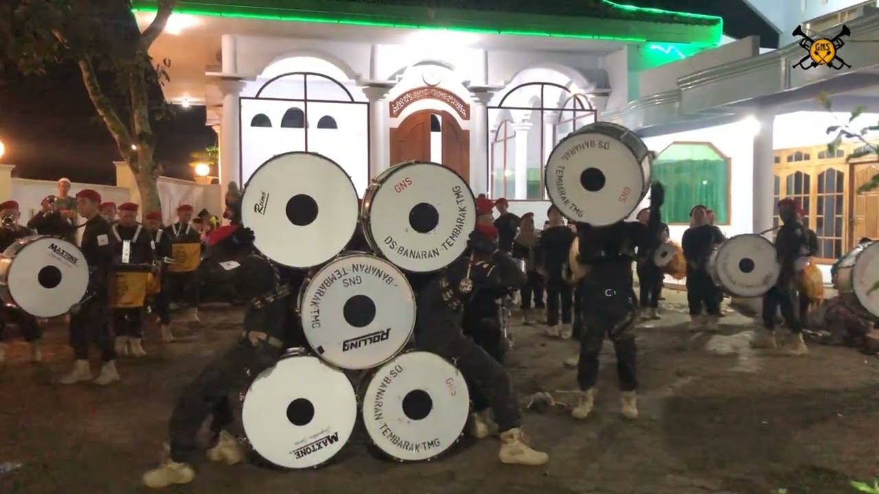 Drumband gema nawatika sakti - Live perform pp anwarussholichin praprak, kranggan, temanggung