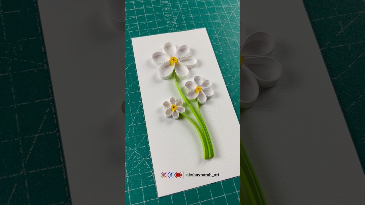 Paper Quilling Flowers | How to Make Quilling Flowers #flowers #quilling #diy