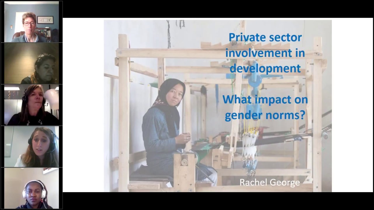 ALIGN webinar: The role of the private sector in shifting gender norms